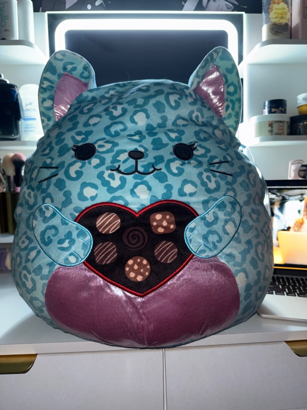 NWT** WALGREENS EXCLUSIVE** Caitroina the Cat Heart Box of Chocolates